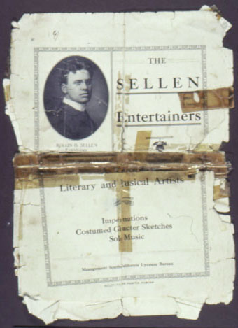 The Sellen Entertainers - A trio of literary and musical artists 1