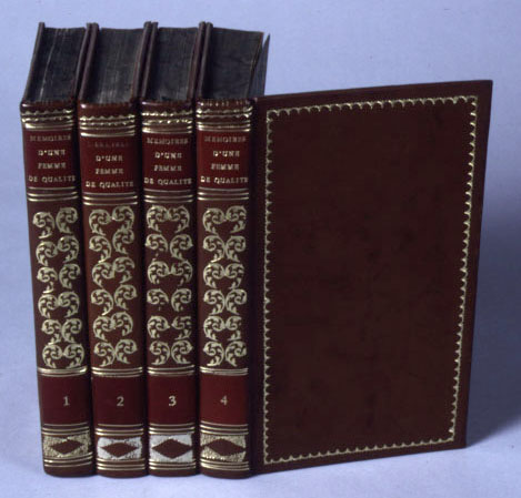 Leather Bindings with Gilt Spines
