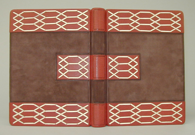 Binding with Marbled End Papers 2